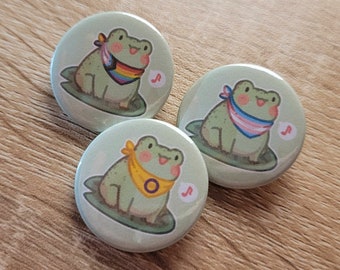 Pride Frog-badges