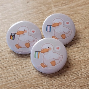 Pride Duck Badges