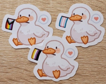 Pride Duck Stickers