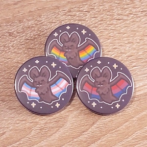 Pride Bat Badges