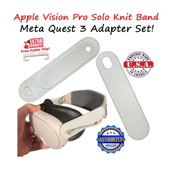 Apple Vision Pro Solo Knit Band Adapter for Quest 3 Authorized Reseller