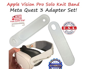 Apple Vision Pro Solo Knit Band Adapter for Quest 3 Authorized Reseller