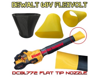 Dewalt 60V Flexvolt Leaf Blower DCBL772 Flat Tip Nozzle