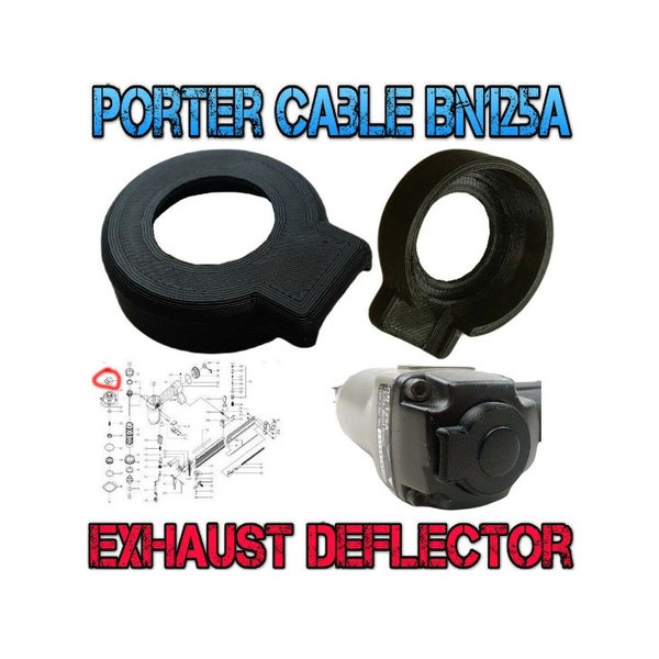 Porter Cable BN125A Brad Nailer Exhaust Deflector - Replaces PN: 894698
