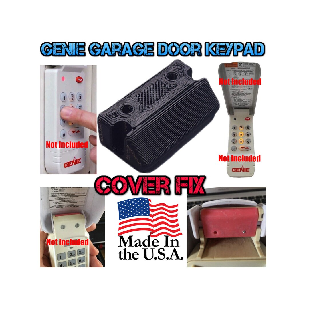 Retrofit Mount for Genie Garage Door Keypad Entry System Cover Repair Fix Etsy