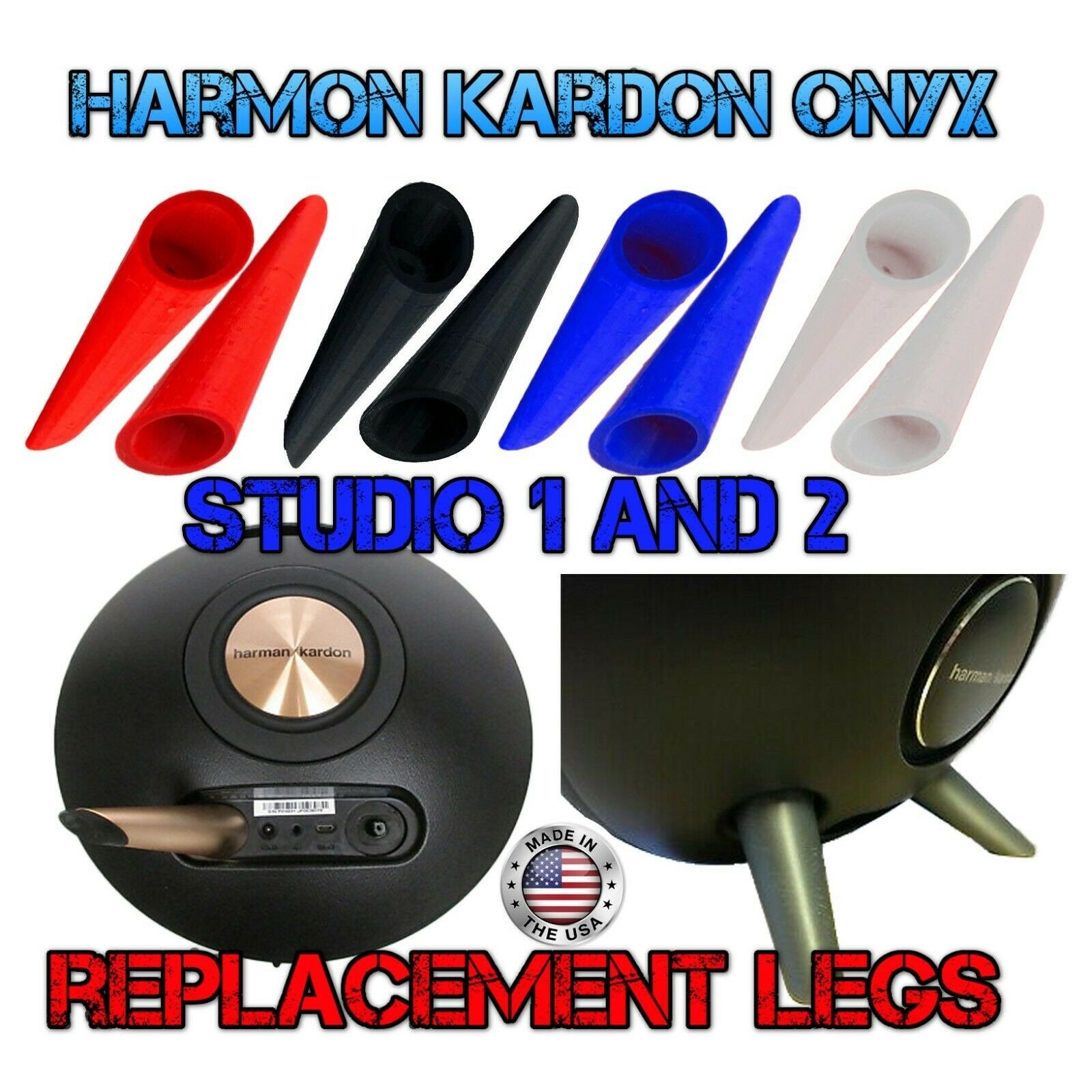 Harman Kardon Onyx Studio 1 & 2 pieds de remplacement avec vis - Etsy France