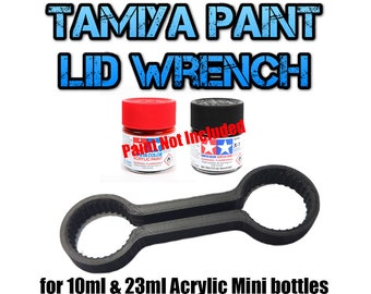 Tamiya Model Paint Lid Wrench for 10ml & 23ml Acrylic Mini bottles