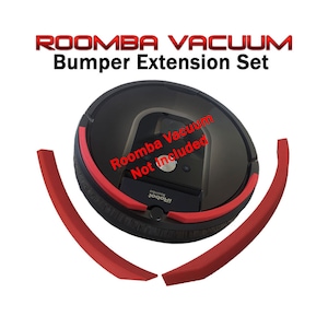 Bumper Extenders for Roomba Eufy Vacuum - Height Adjuster - iRobot Bumper Height Extension 2-Pieces