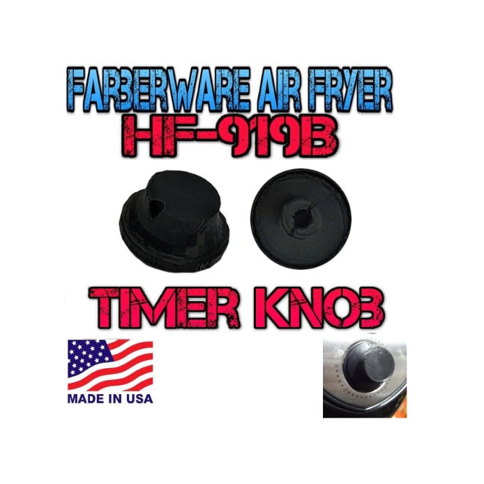 Farberware Air Fryer Timer Knob Replacement for HF919B Pin Etsy