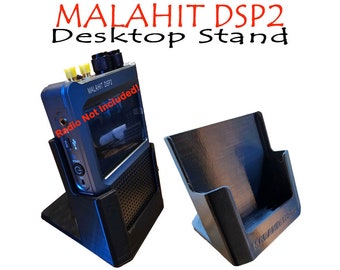 Angled Desk Stand Holder Mount for Malahit / Malachite DSP2 Radio