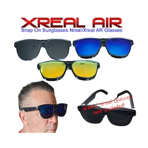 Nreal Xreal AR Glasses snap on Sunglasses