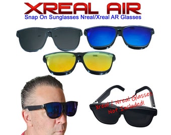 Nreal Xreal AR Glasses snap on Sunglasses