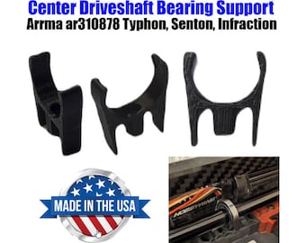 Center Driveshaft Bearing Support for Arrma ar310878 Typhon, Senton, Infraction