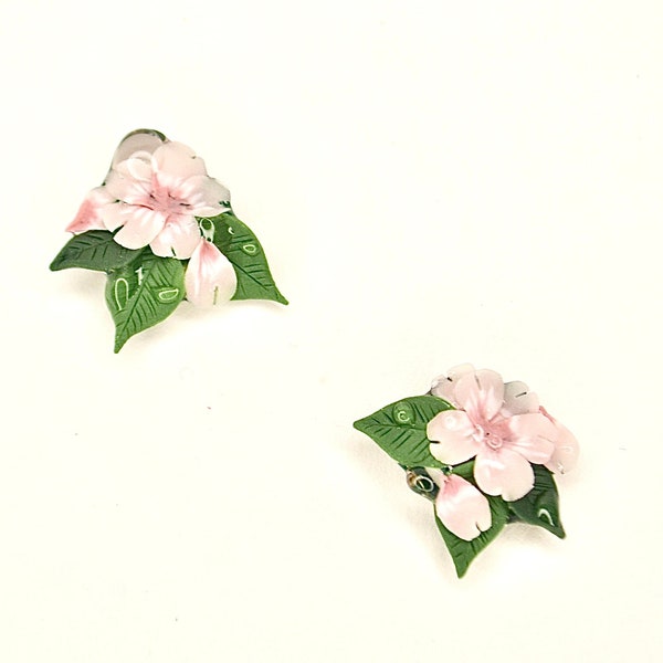 Sakura - Fleurs de cerisier (Boucles d’oreilles)