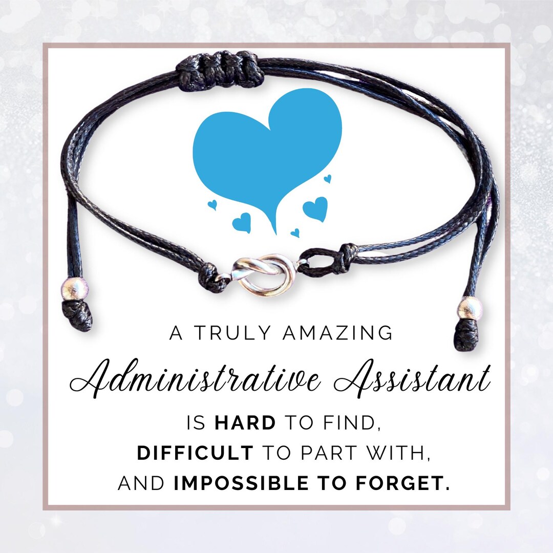 Administrative Assistant Gifts, Employees Appreciation Week Bracelet ...