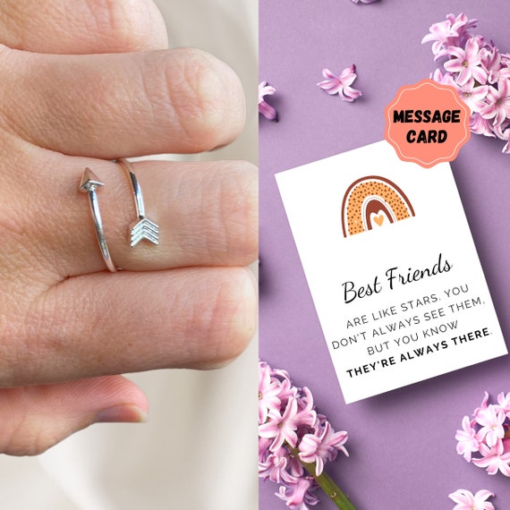 Best friend deals arrow rings