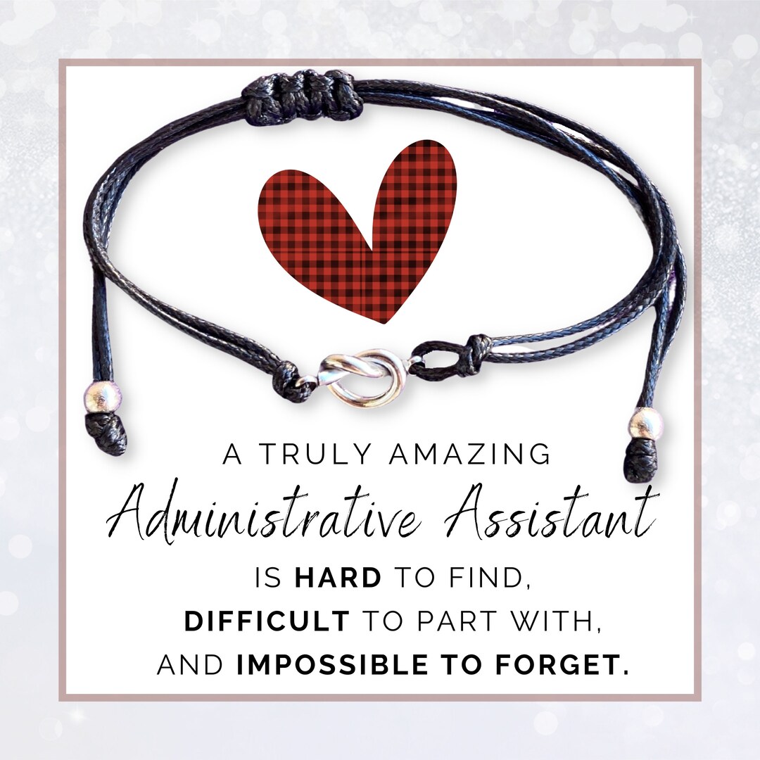 Administrative Professional Day Gifts, Administrative Assistant Bracelet, Admin Professionals