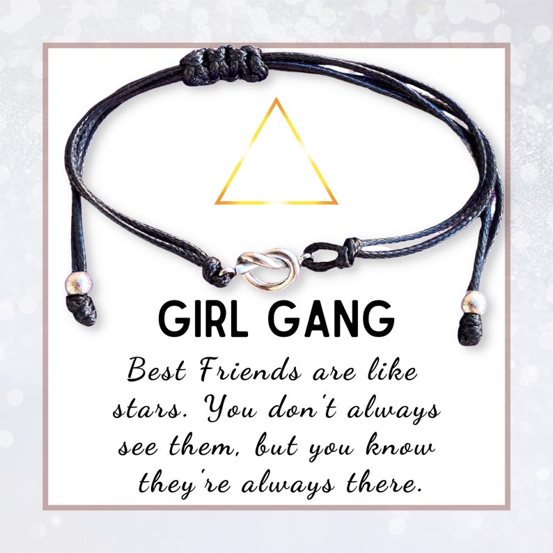 Matching Bracelets for Best Friends, Girl Gang Matching Gifts, Bff