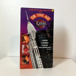 On the Air (1992) VHS - Very Rare OOP David Lynch TV Series