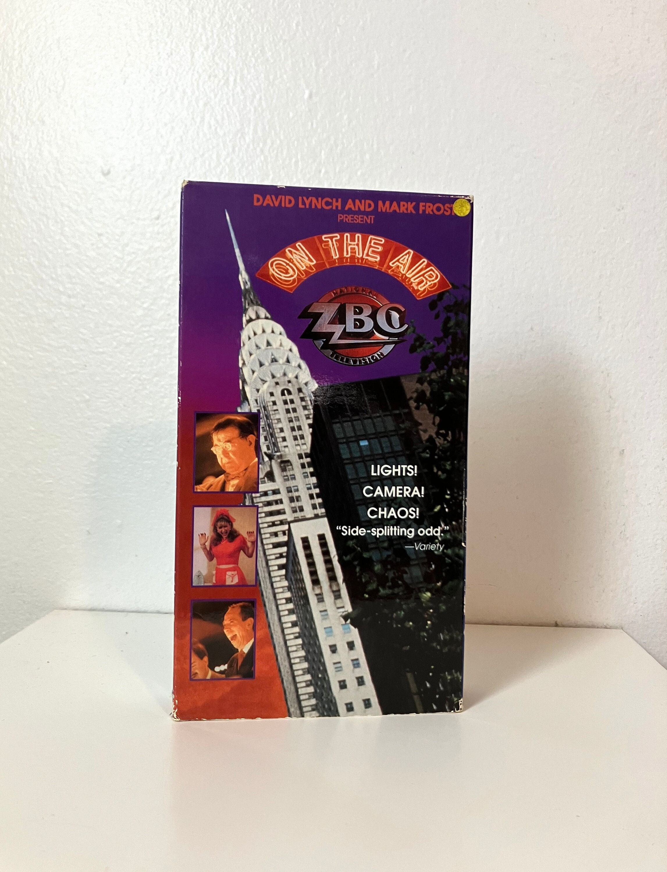 On the Air (1992) VHS - Very Rare OOP David Lynch TV Series