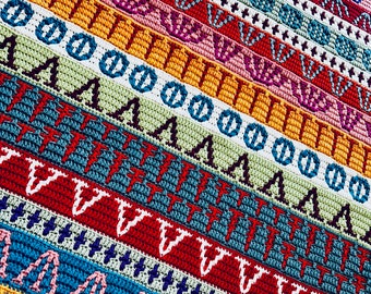 Stitches Mosaic Overlay Crochet Pattern