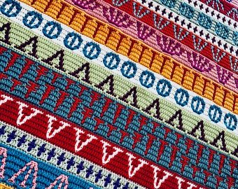 Stitches Mosaic Overlay Crochet Pattern