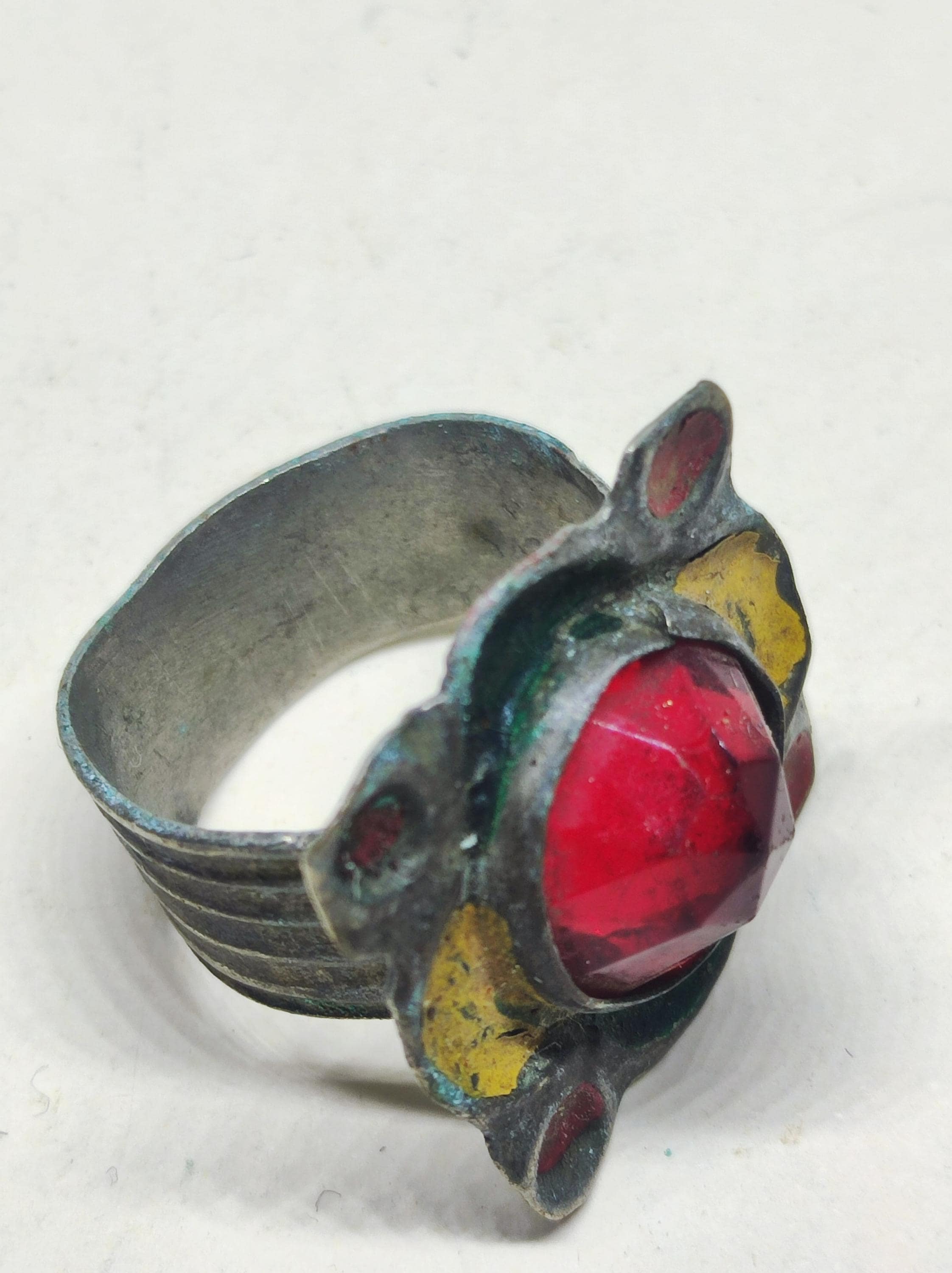 Very Rare Ancient Bronze Antique Viking Ring Authentic Artifact Very Stunning