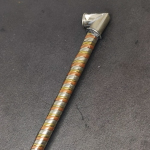 Rare Ancient Pipe MOROCCAN SEBSI Tobacco Bronze  Color Casting Smoking Art & Collectibles Quality museum