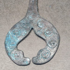 Seltener Antiker Wikinger Bronze Amulett Anhänger. Wikinger Artefakte. Mittelalter Anhänger. Wikinger Anhänger. Wikinger Schmuck