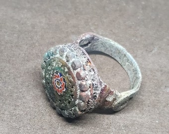 Very Rare Ancient Bronze Antique Viking Ring Authentic Artifact Very Stunning