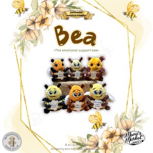 Bea -die emotionale Unterstützungsbiene, NIEDRIGES pdf Schnittmuster