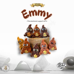 Emmy - die emotionale Unterstützung sh*t, NO-SEW, DIGITAL pdf Schnittmuster