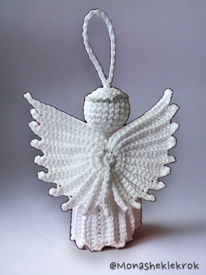 Crochet Christmas Angel Pattern: Holiday Ornament (PDF Pattern) - Etsy