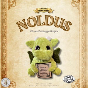 Noldus - der emotionale Unterstützungsdrache, NO-SEW, DIGITAL pdf Schnittmuster