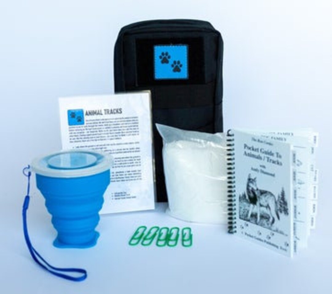 Animal Tracks Casting Kit Etsy