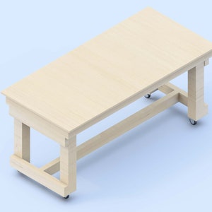 Collapsible Work bench PDF Plans