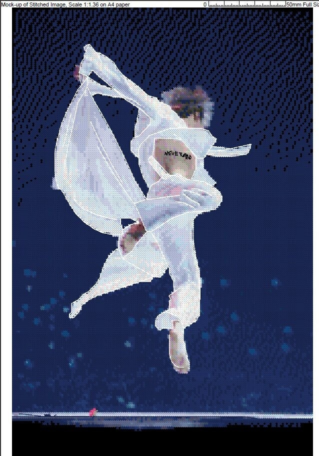 BTS Jimin Dancing - Nevermind Pattern PDF - Etsy