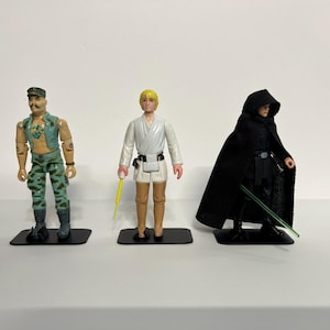 Figure Stands 3D printed 3.75 - 1/18 scale Star Wars & GI Joe (10 pack)