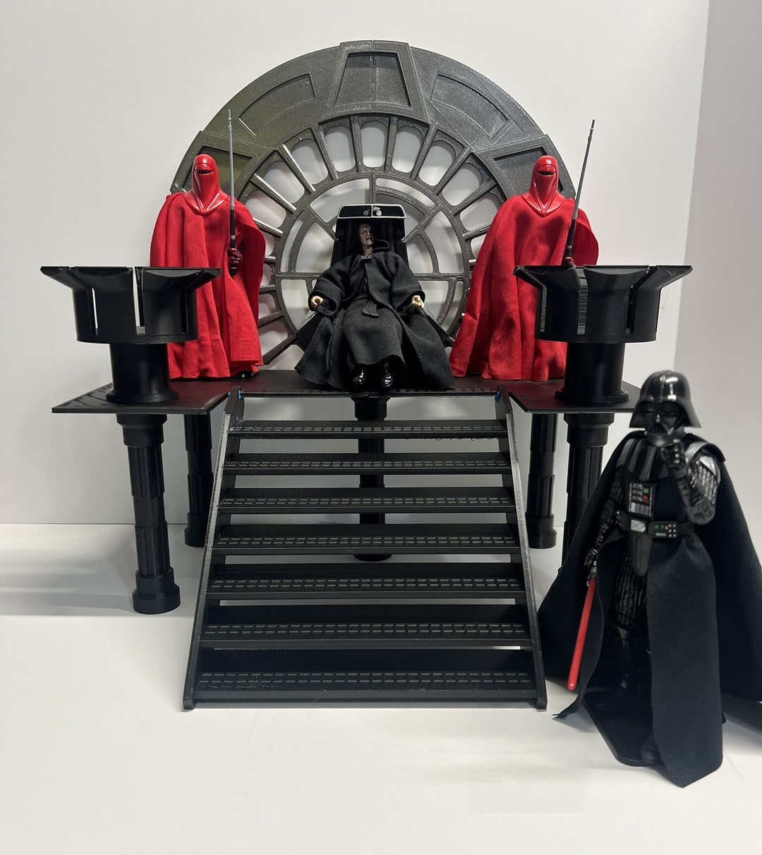 Throne Room Star Wars Black Series Emperor Palpatine With Throne