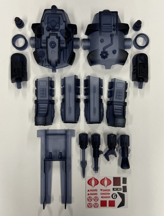 GI JOE装備品等 1/12 Classified Scale GI Joe Cobra SNAKE Armor Custom KIT - Etsy