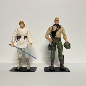 Figure Stands 3D printed 6&quot; - 1/12 scale Star Wars Black Series & GI Joe Classified (10 pack)
