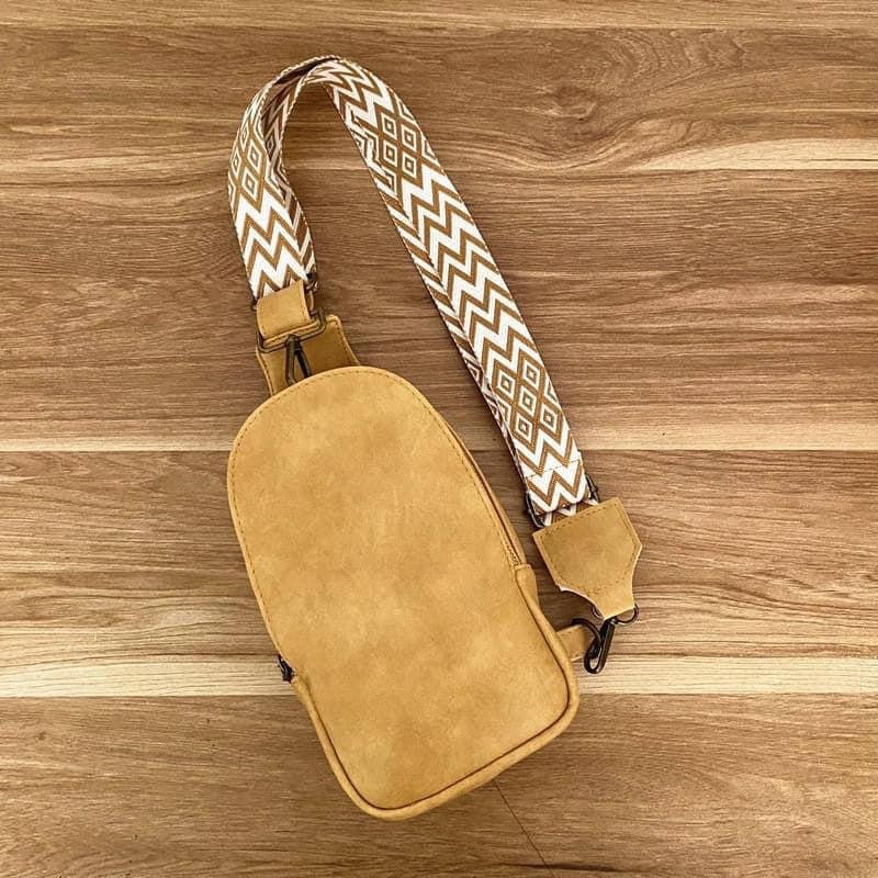 Vegan Leather Sling Bag, Sling Bag, Leather Sling Bag Etsy