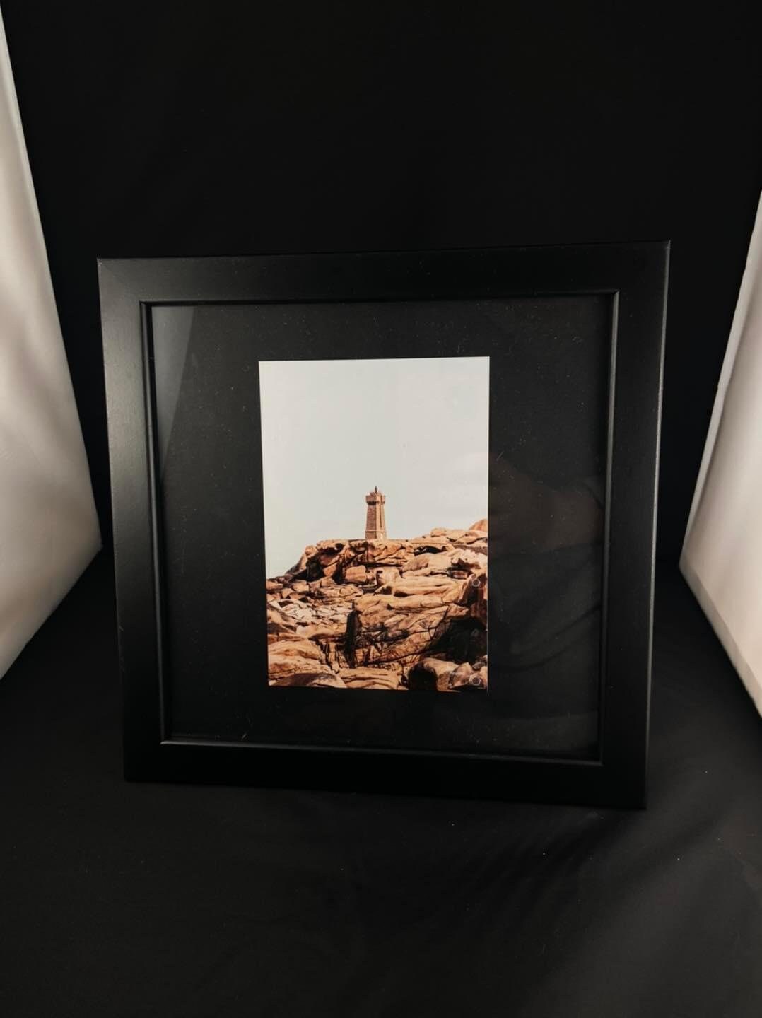 Cadre Photo Phare Bretagne