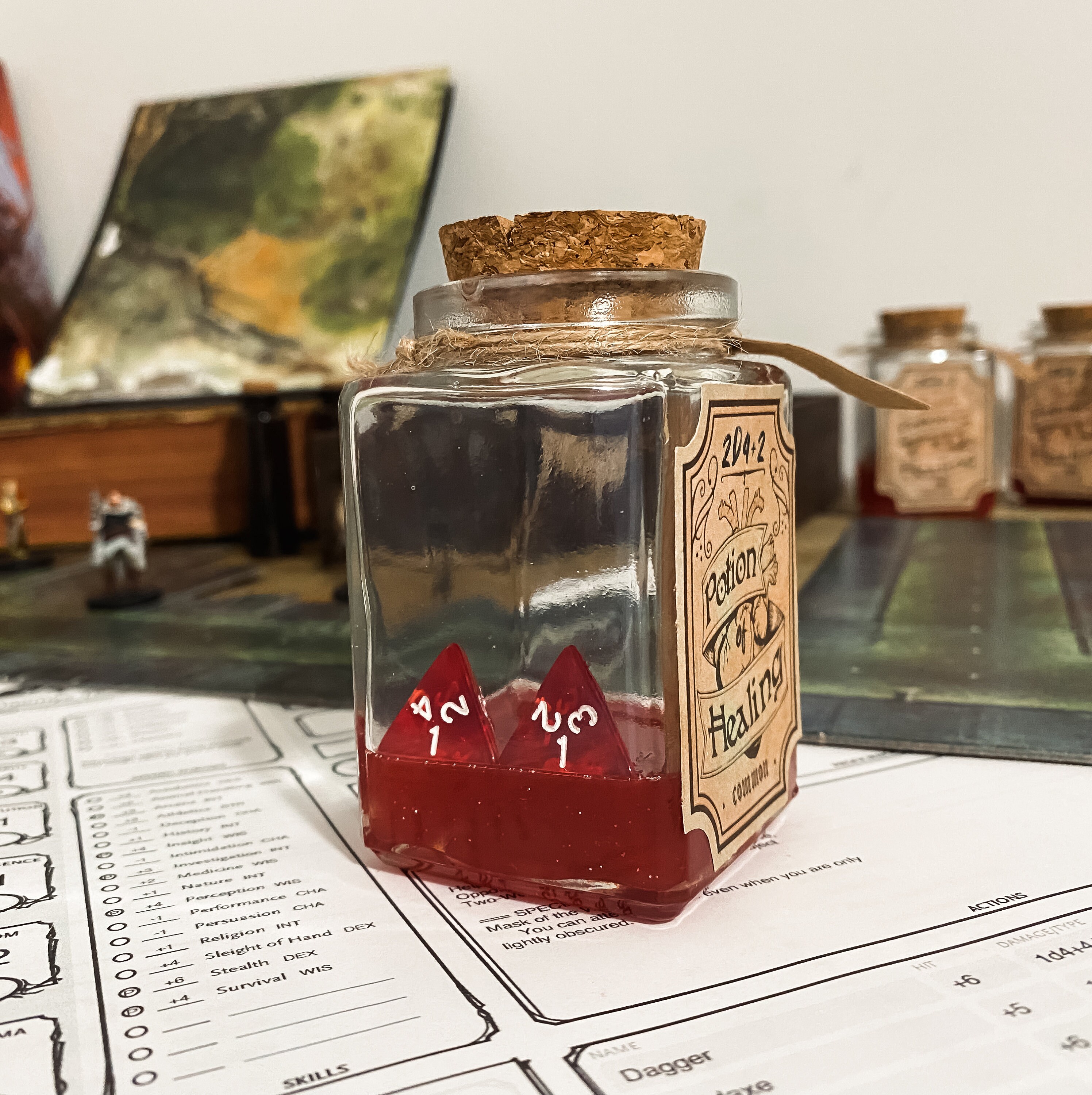 D&D 5e Healing Potion Dice Rollers // Common Etsy Canada