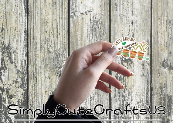 15 Gardening Stickers | Journal Stickers | Garden Planner Stickers