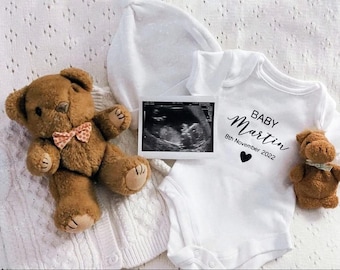 Personalised Babygrow | New Baby Gift | Baby Announcement