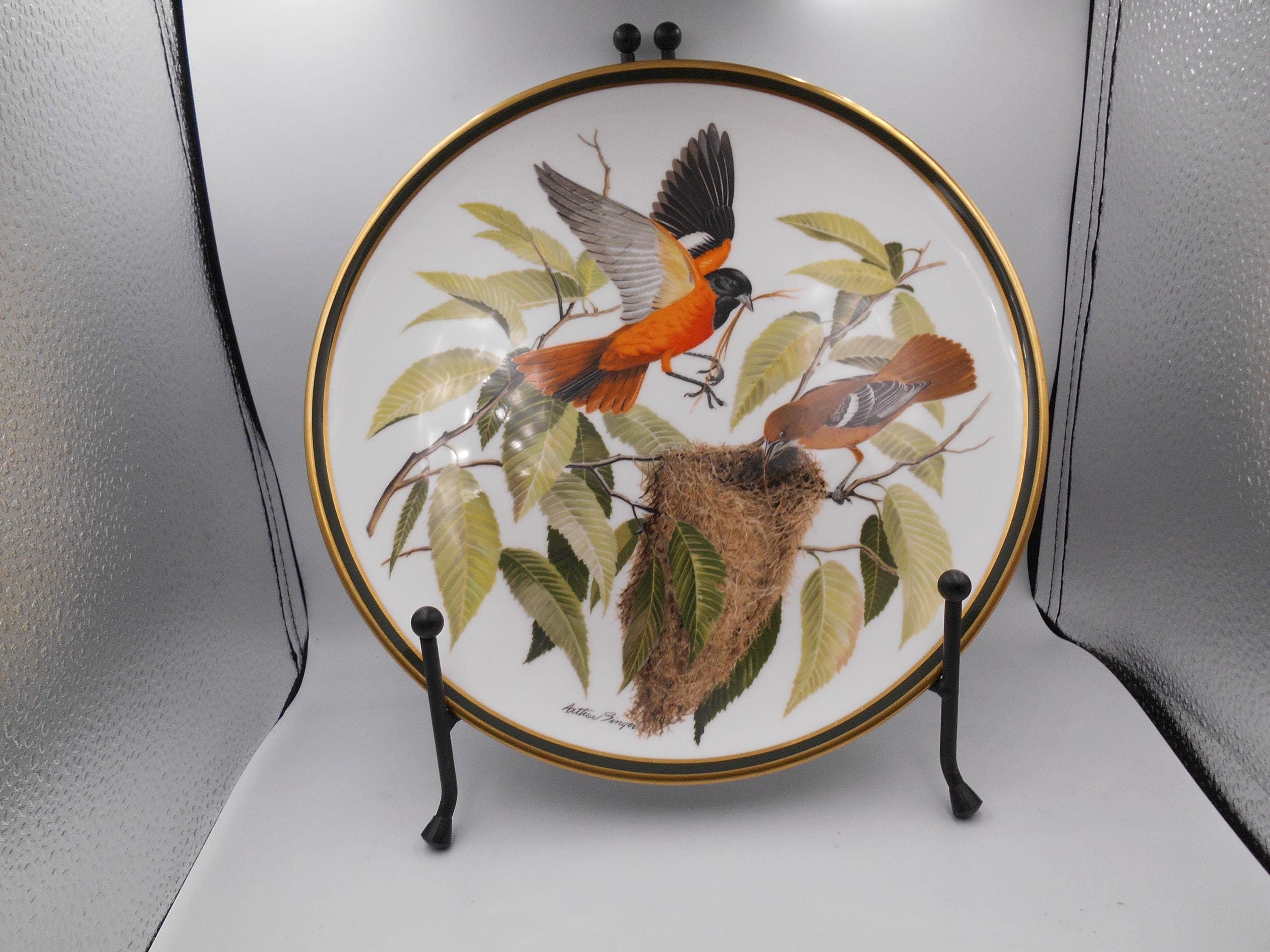 Franklin Mint Songbirds of the World Plates - Etsy