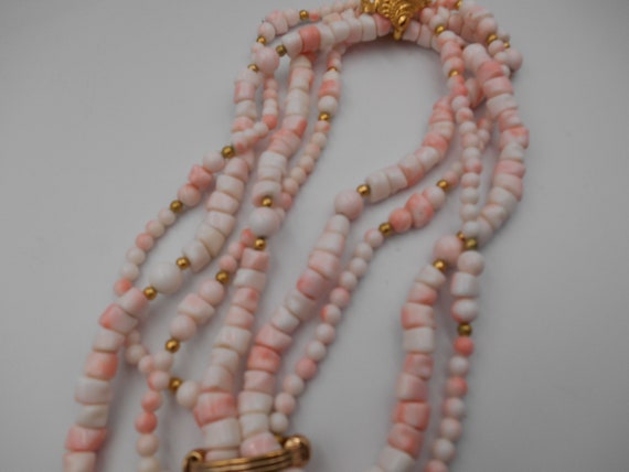 1989 Kenneth Jay Lane For Avon Undersea Lucite Ne… - image 8