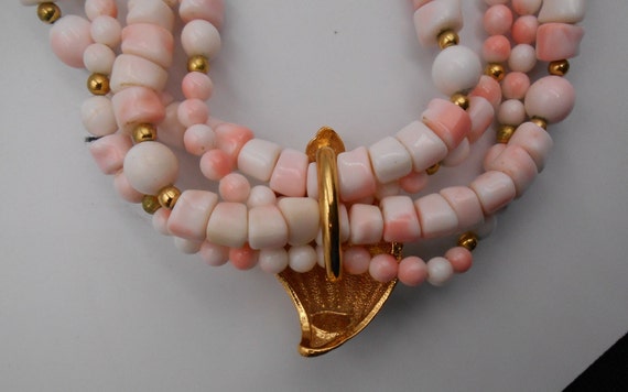 1989 Kenneth Jay Lane For Avon Undersea Lucite Ne… - image 9