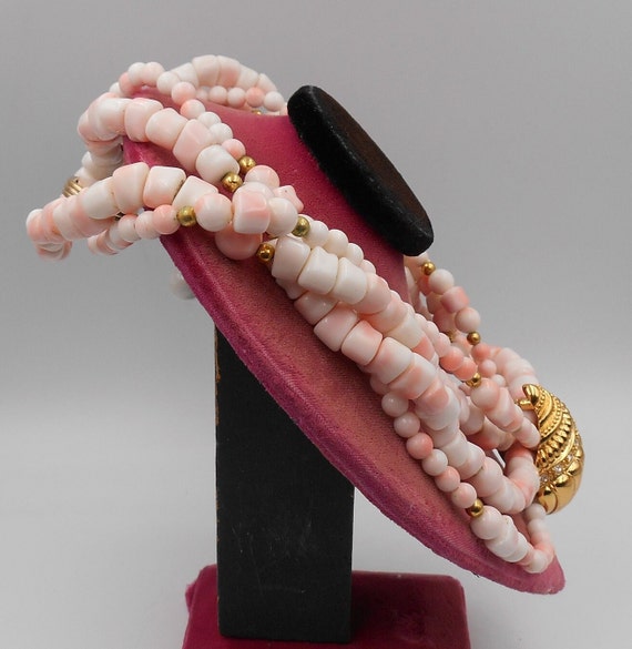 1989 Kenneth Jay Lane For Avon Undersea Lucite Ne… - image 2